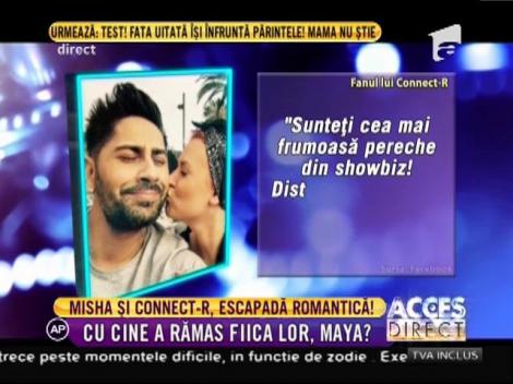 Connect-R şi Misha, escapadă romantică pe o insulă exotică