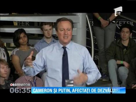 David Cameron a recunoscut că a deţinut titluri ale fondului înfiinţat de tatăl său în Panama