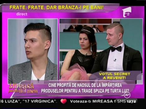 Frate, frate, dar brânza-i pe bani! Împărţirea produselor a provocat un nou scandal!