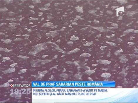 Un nou val de praf saharian a venit peste România