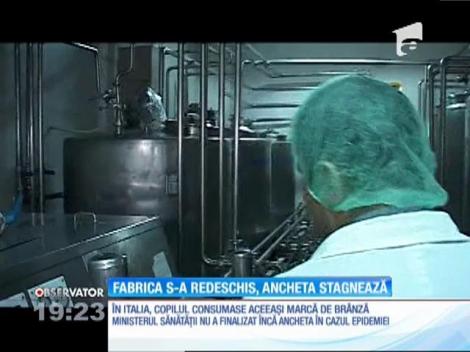 Fabrica de lactate acuzată de îmbolnăvirea bebeluşilor din Argeş şi-a redeschis porţile