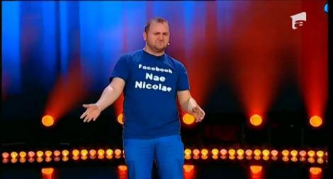 Ne concentrăm, da? Nae Nicolae, număr de senzaţie de stand up comedy: "Vreau şi eu LIKE-uri". Îl putem ajuta?