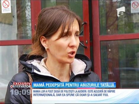 O mamă şi-a adus fiul din Canada, ca să-l scape de abuzurile tatălui