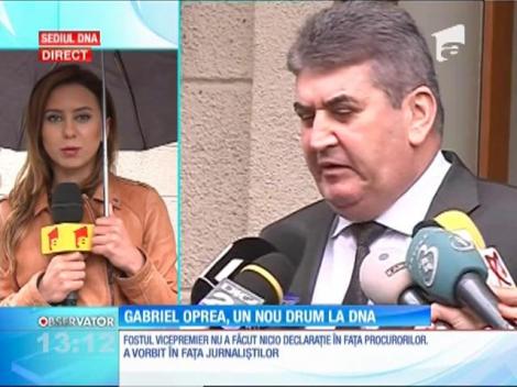 Fostul vicepremier, Gabriel Oprea, din nou în fața procurorilor DNA