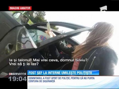 Un fost secretar de stat din Ministerul de Interne umilește polițiștii