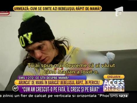 Mama îngerilor din baracă și-a ieșit din minți după ce a fost întrebată dacă ar vrea să-și ducă bebelușul la spital
