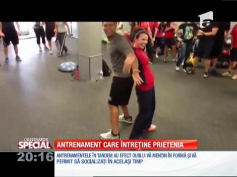 Special! Exerciții pentru cuplurile sau prietenii care vor să se antreneze împreună