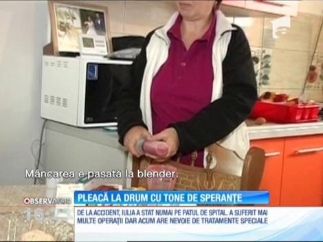 Tânăra de 26 de ani din judeţul Braşov, lovită pe trecerea de pietoni, merge la recuperare la o clinică specializată din Israel