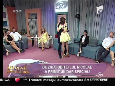 De ziua iubitei lui, Nicolae a primit un dar special!