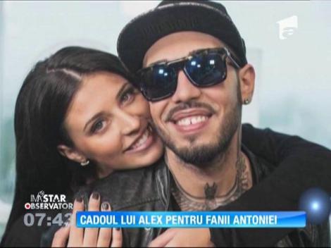 De ziua Antoniei, Alex Velea a reuşit să-i surprindă pe fanii artistei