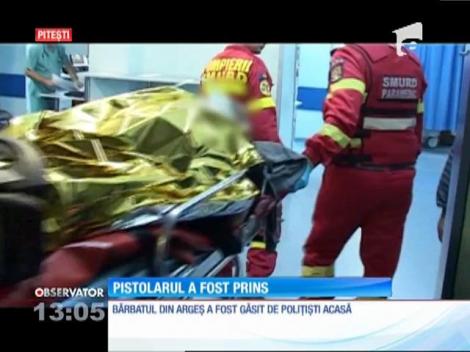 Individul care şi-a împuşcat vecinul a fost prins de poliţie