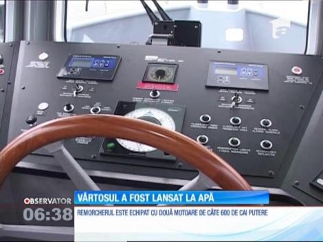 Ministerul Apărării a lansat la apă o nouă navă, ”Vârtosul”