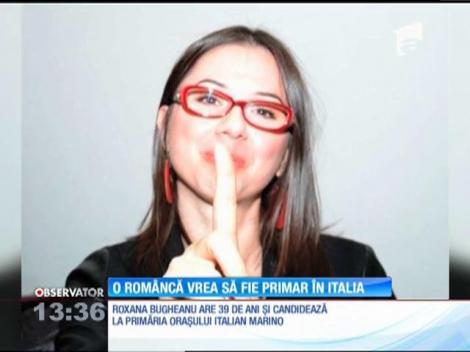 O româncă vrea să devină primar într-un orăşel din Italia