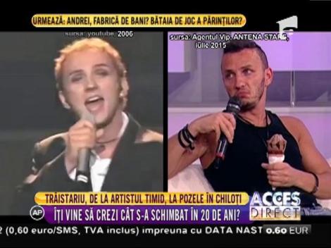 Mihai Trăistariu, de la artistul timid, la pozele în chiloți