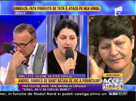 Mama lui Andrei: "Nu mă joc cu soarta copiilor"