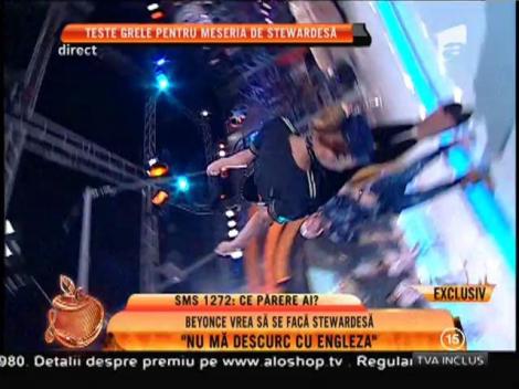 Beyonce vrea să se facă stewardesă