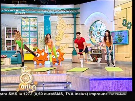Fitness la Neatza! Antrenament bazat pe exerciții inspirate din viața de zi cu zi