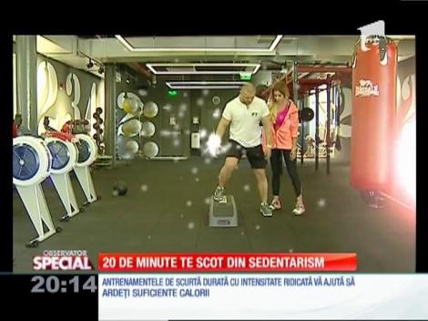 Special! 20 de minute de sport te scot din sedentarism
