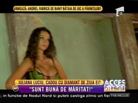 Iuliana Luciu face lumină în viața sa amoroasă: "Sunt bună de măritat!"