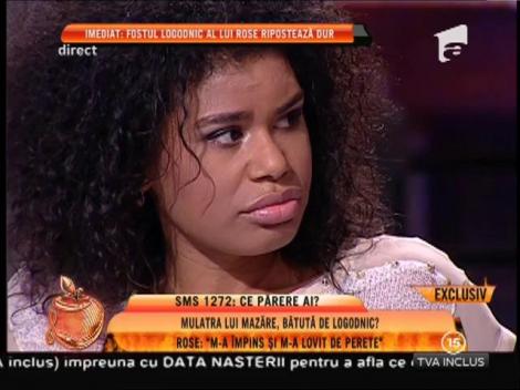 Rose "mulatra lui Mazăre" trece printr-un chin groaznic: "Aveam un chist pe ovar de 7 cm şi s-a spart"