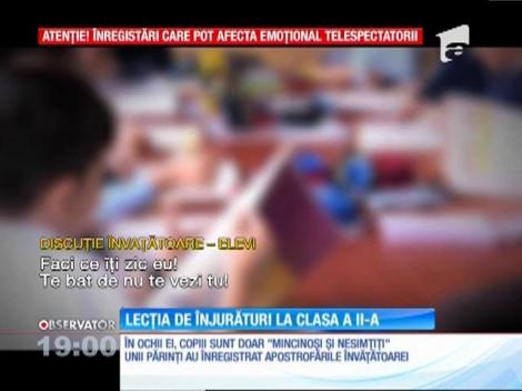 Încă un dascăl de la o şcoală din Bucureşti şochează! Învăţătoarea a fost înregistrată în timp ce urlă, înjură şi îşi jigneşte elevii de clasa a doua