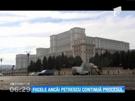 Fiicele Ancăi Petrescu continuă procesul pentru drepturile asupra imaginii Casei Poporului