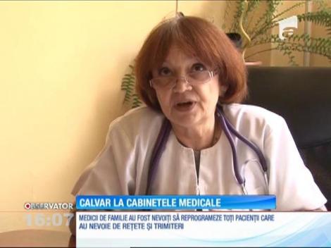 Calvar pentru pacienţii care merg la cabinetele medicilor de familie din Deva