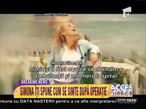 Simona Gherghe, moderatoarea emisiunii Acces Direct, operată de peritonită!