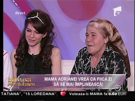 Lacrimi de bucurie! Adriana, întâlnire cu persoanele la care ține cel mai mult