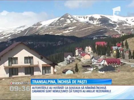 Transalpina, închisă de Paști