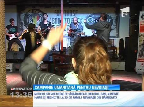 Motocicliștii de la Free Riders, campanie umanitară pentru nevoiași