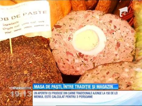 Masa de Paști, între tradiție și magazin