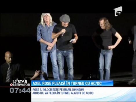 Axl Rose a confirmat că va cânta alături de legendara trupă AC/DC