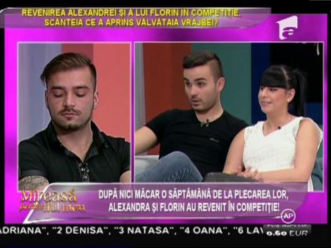 Întoarcerea lui Florin în Casa Mireselor a provocat un nou scandal între concurenţi! Motivul e halucinant! VIDEO