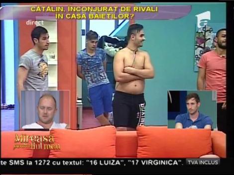Răfuială între rivali! Florin vs. Cătălin