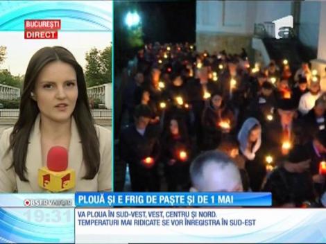 METEO: Cad planurile de picnic şi de plajă, vremea va fi rece şi ploioasă şi de Florii, şi de Paşte, deci şi de 1 Mai