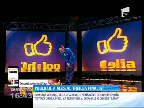 Publicul a decis. Al treilea concurent, care ajunge direct în finala emisiunii iUmor, este George Tănase