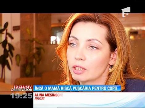 Încă o mamă riscă puşcăria pentru copii