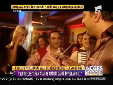 Acces direct. Îl recunoşti? Sau poate îi recunoşti talentul! Vali Vijelie la 20 de ani