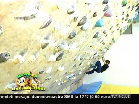 Escalada, un sport practicat de foarte mulţi români dornici să-şi testeze limitele!