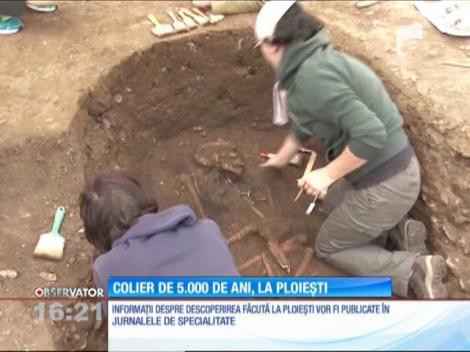 Colier de peste 5000 de ani, descoperit la Ploieşti