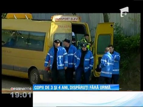 Doi copii de trei şi patru ani, din Vaslui, au dispărut fără urmă