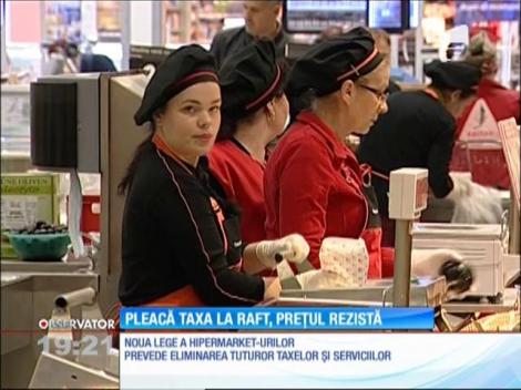 Taxa de raft ar putea să dispară din toate marile magazine
