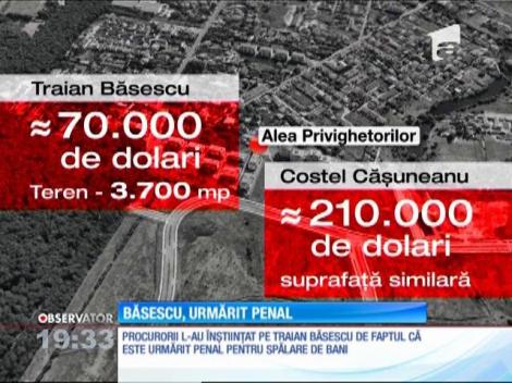 Traian Băsescu, urmărit penal pentru spălare de bani