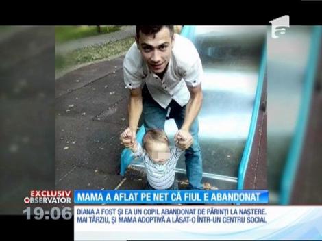 Un băiețel de trei ani, plimbat de la un părinte la altul, a ajuns într-un centru social