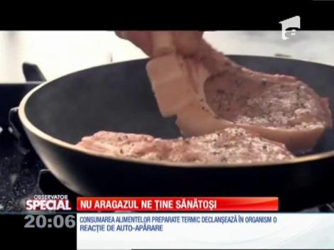 Special! Hrana crudă sau parțial tratată termic este mult mai accesibilă organismului