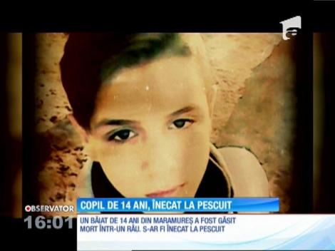 Un copil de 14 ani din Maramureș s-a înecat la pescuit