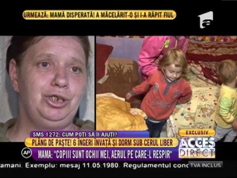 Șase copii vor ajunge în stradă, în pragul celei mai sfinte sărbători creștine