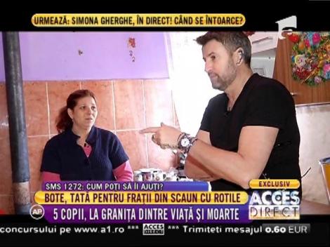 Cătălin Botezatu, tată pentru frații din scaun cu rotile