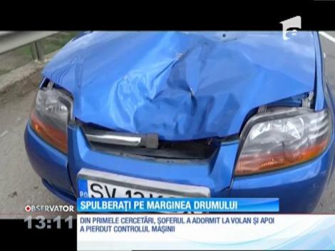 Un băiat şi-a văzut tatăl spulberat de o maşină, la doi paşi de el